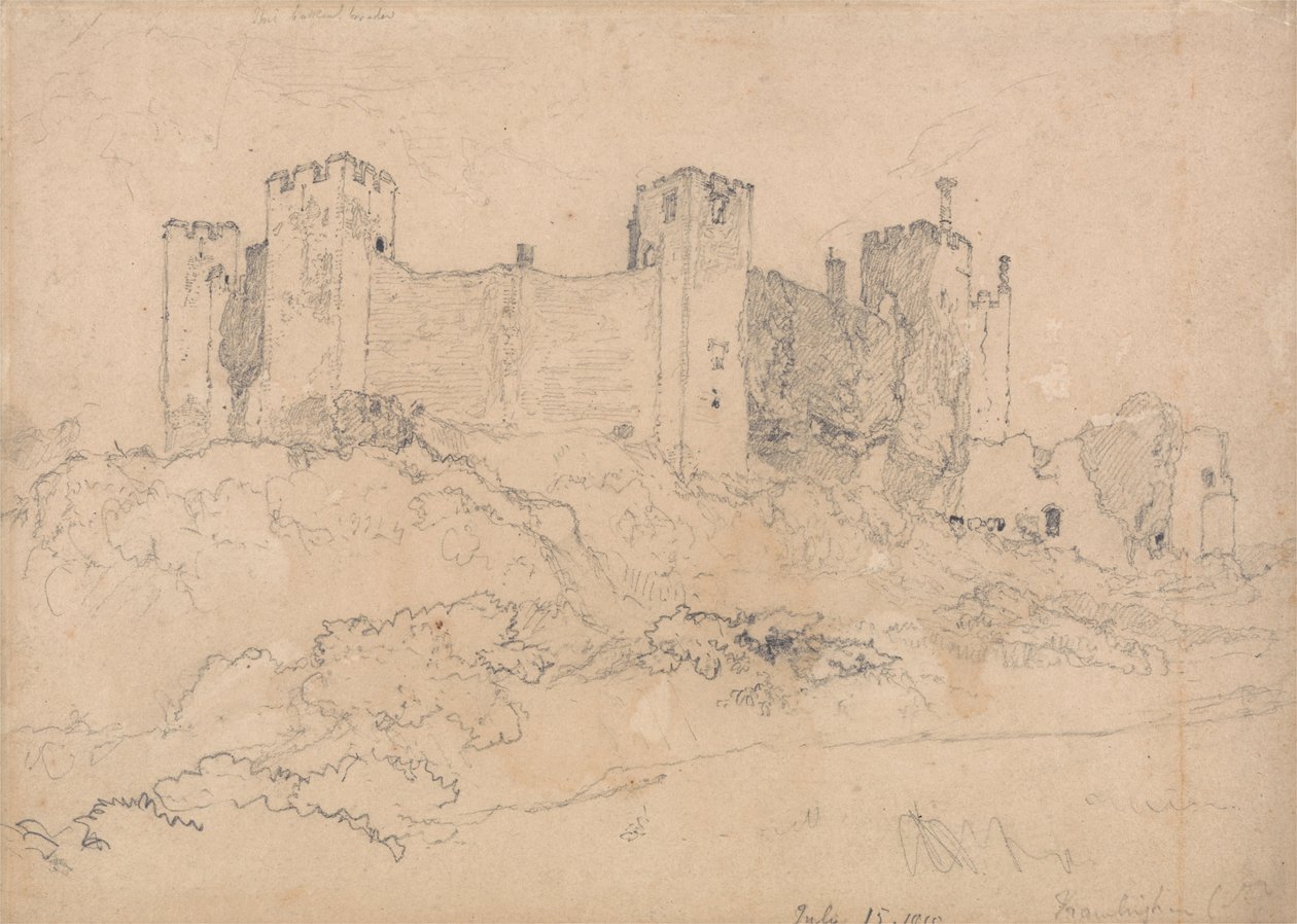 Château de Framlingham, Suffolk - John Sell Cotman