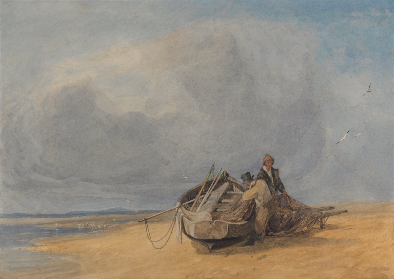 Sables de Yarmouth, Norfolk - John Sell Cotman