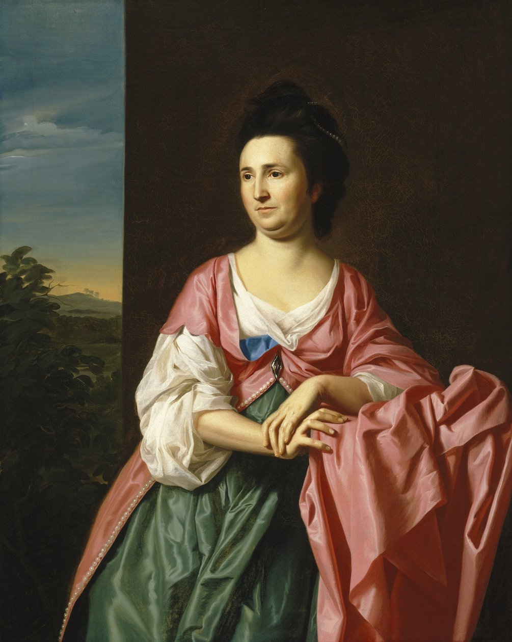 Mme Sylvester Gardiner, née Abigail Pickman, anciennement Mme William Eppes - John Singleton Copley