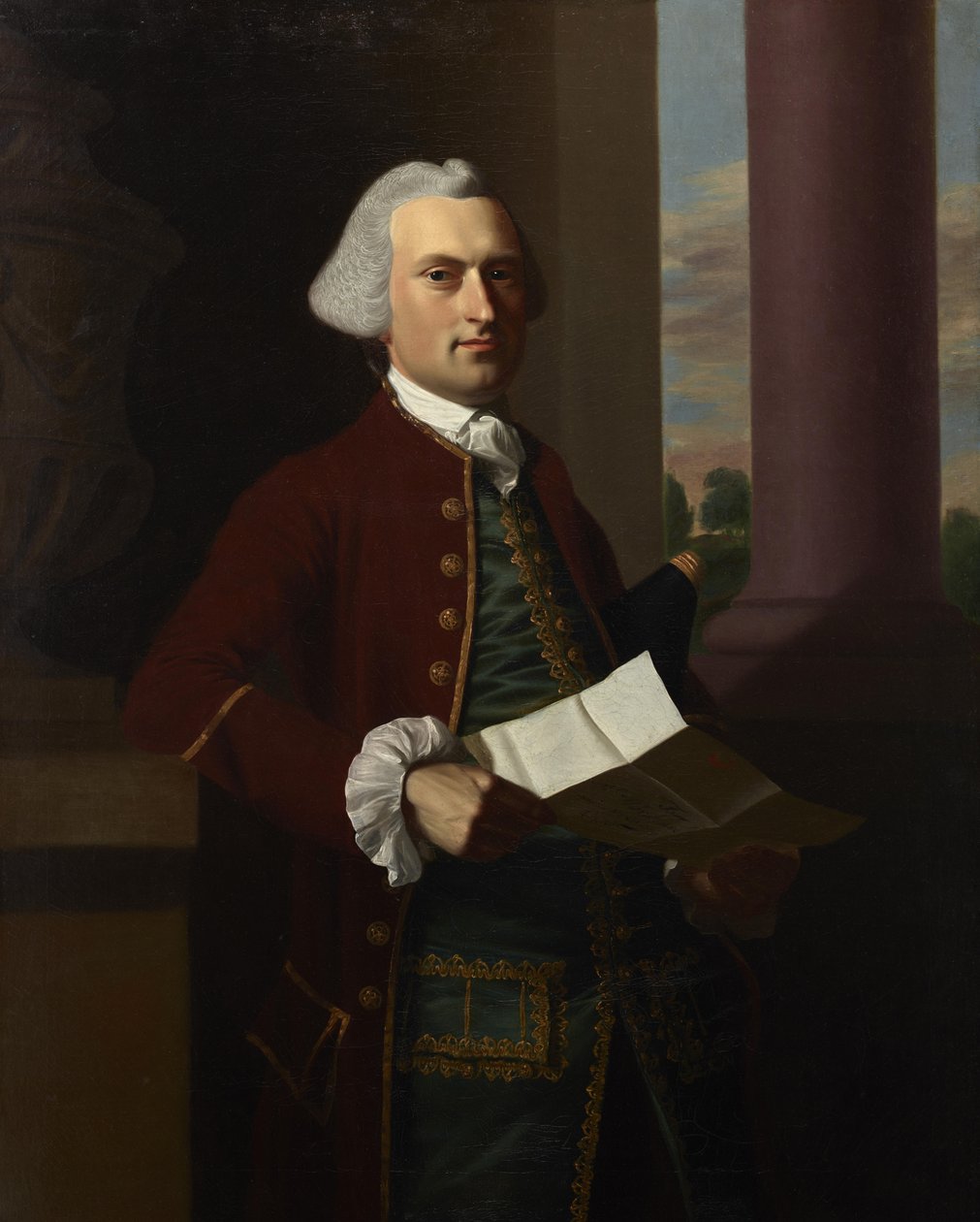 Portrait de Woodbury Langdon (1739-1805) - John Singleton Copley