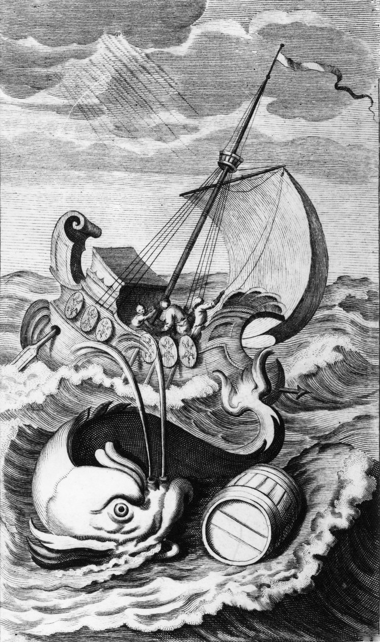 Illustration du Conte du Tonneau de Swift, 1704 - John Sturt