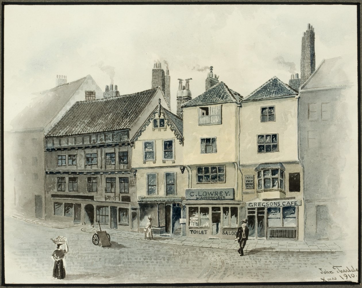 Le Côté, Newcastle upon Tyne, 1910 - John Teasdale