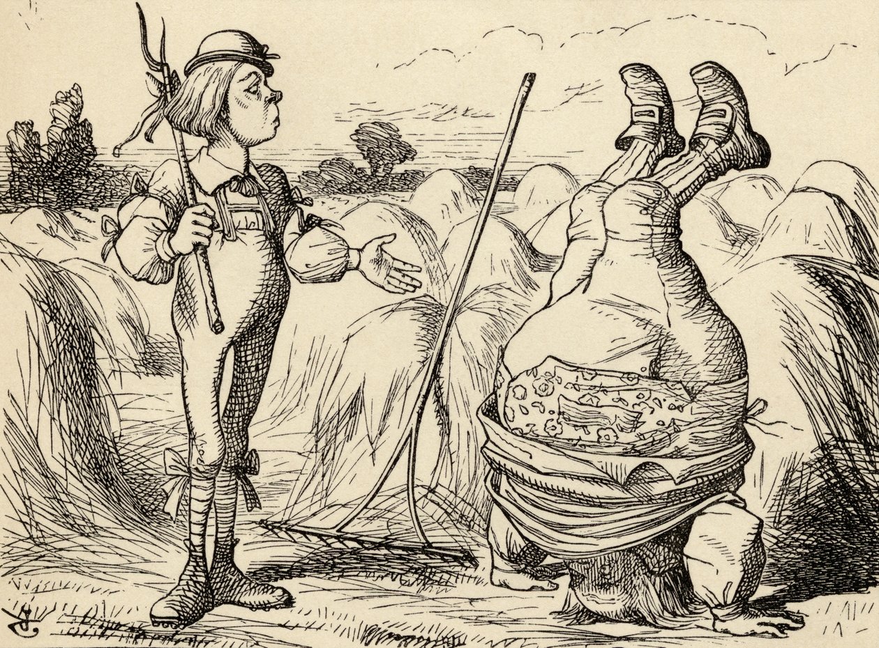 Le Père William sur la tête, d