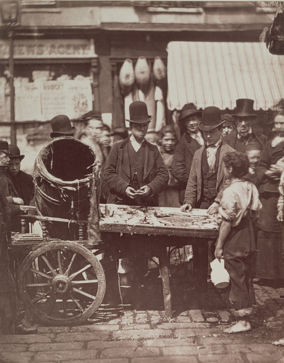 Poisson bon marché de St. Giles, de 