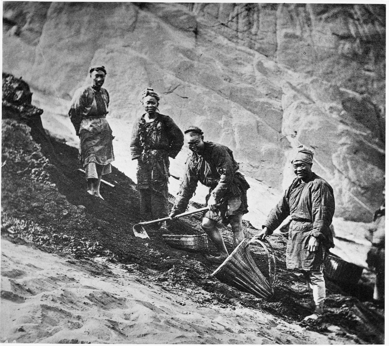 Mineurs de charbon chinois, c.1867-72 - John Thomson