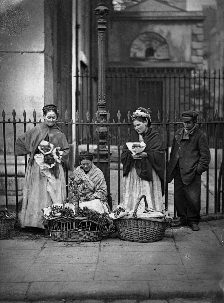 Femmes de fleurs de Covent Garden, de 