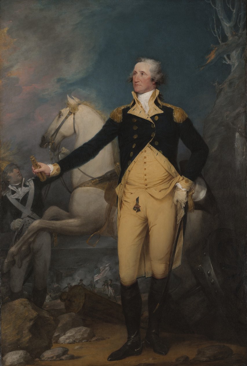 Général George Washington à Trenton, 1792 - John Trumbull