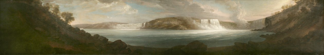 Chutes du Niagara, à deux miles en aval de Chippawa, 1808 - John Trumbull
