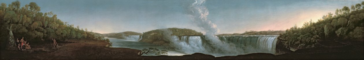 Les chutes du Niagara sous Table Rock, 1808 - John Trumbull