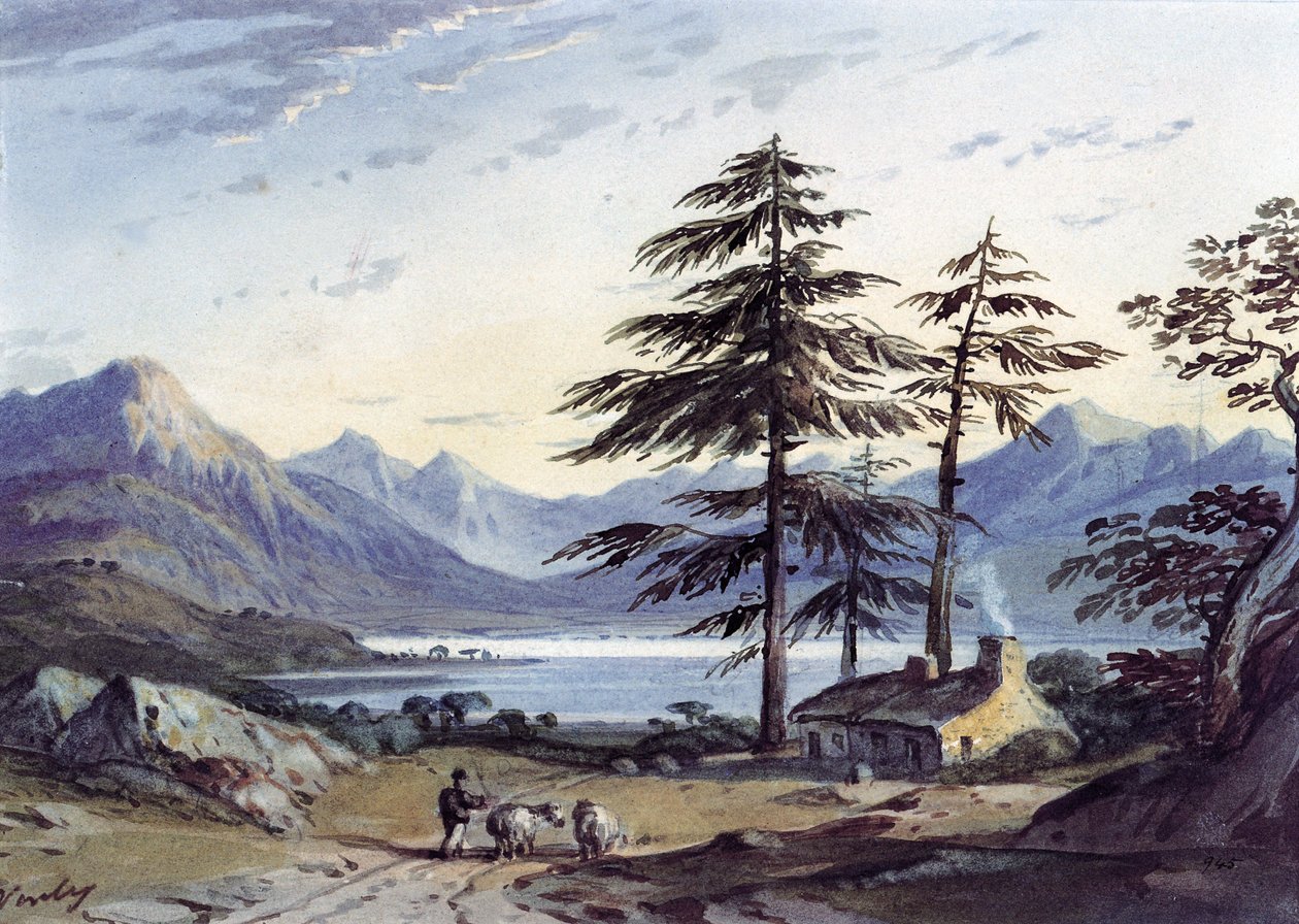 Scène de lac - John Varley