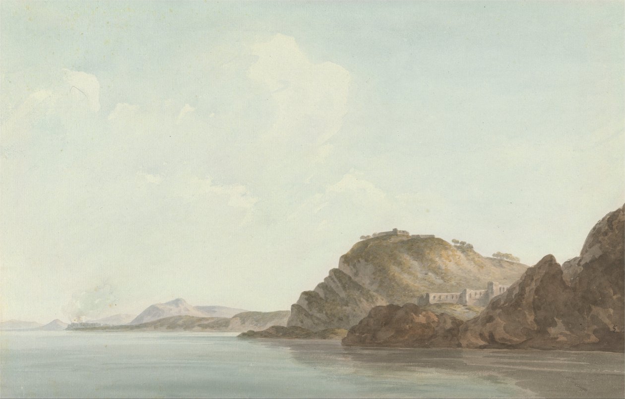 Côte près de Sorrente - John Warwick Smith