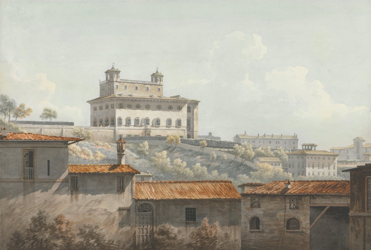 La Villa Médicis, Rome - John Warwick Smith
