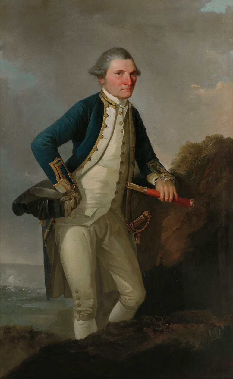 Portrait du capitaine James Cook - John Webber