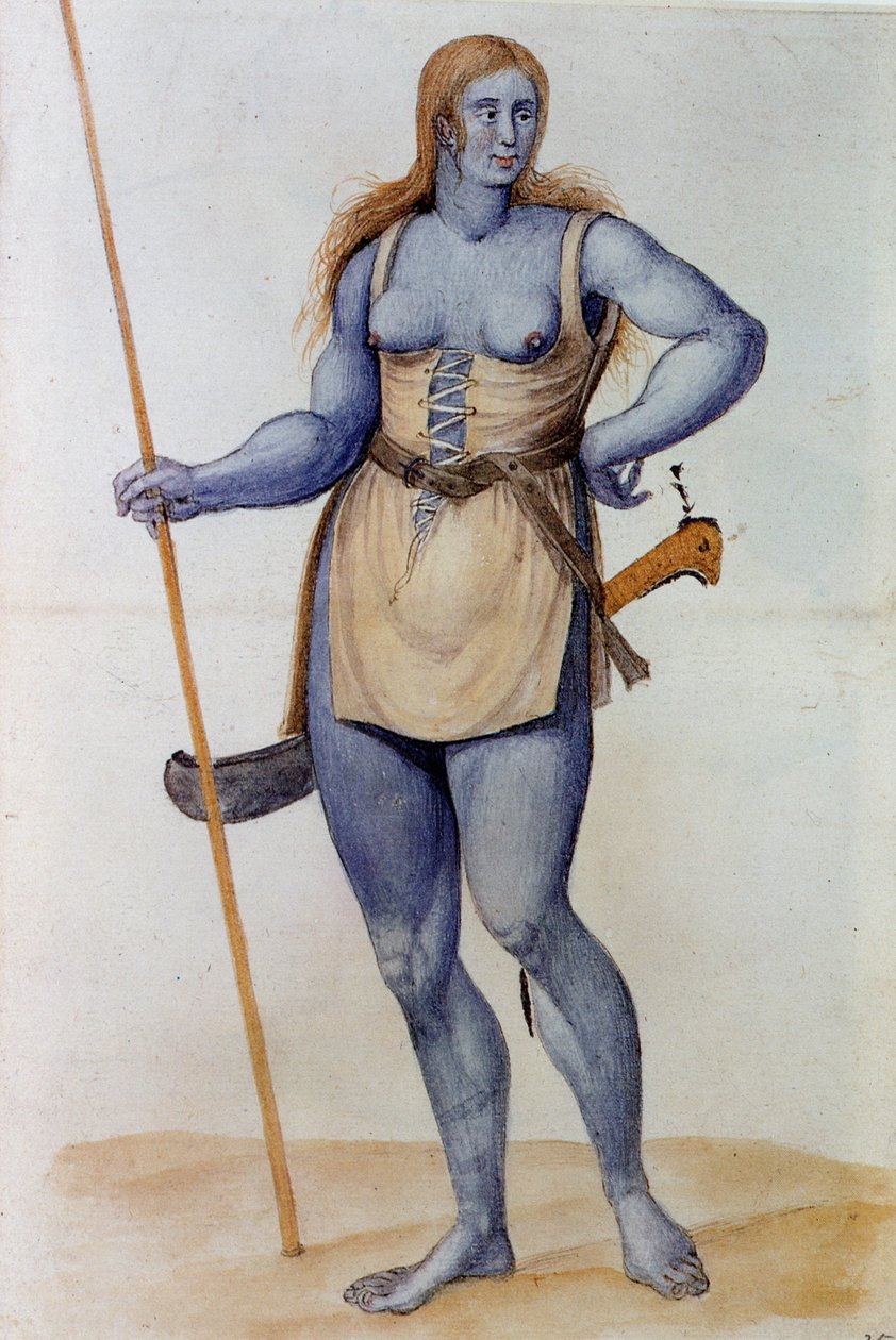 Femme britannique ancienne - John White