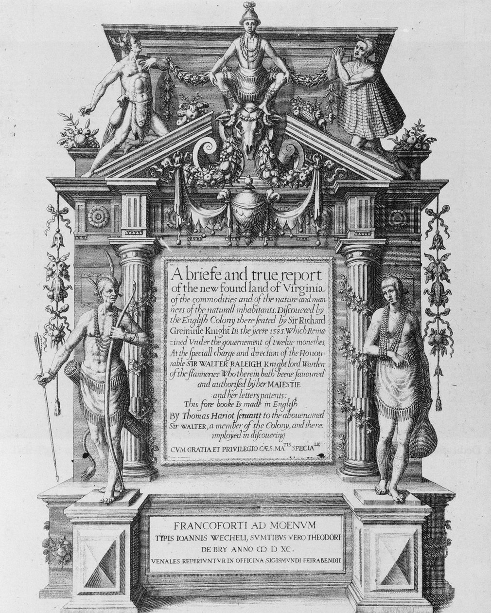 Page de titre principale de 