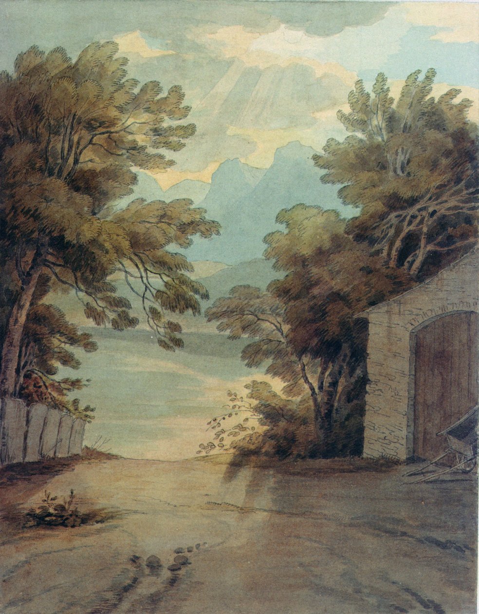 Un passage souterrain vers la carrière à Liverpool - John White Abbott
