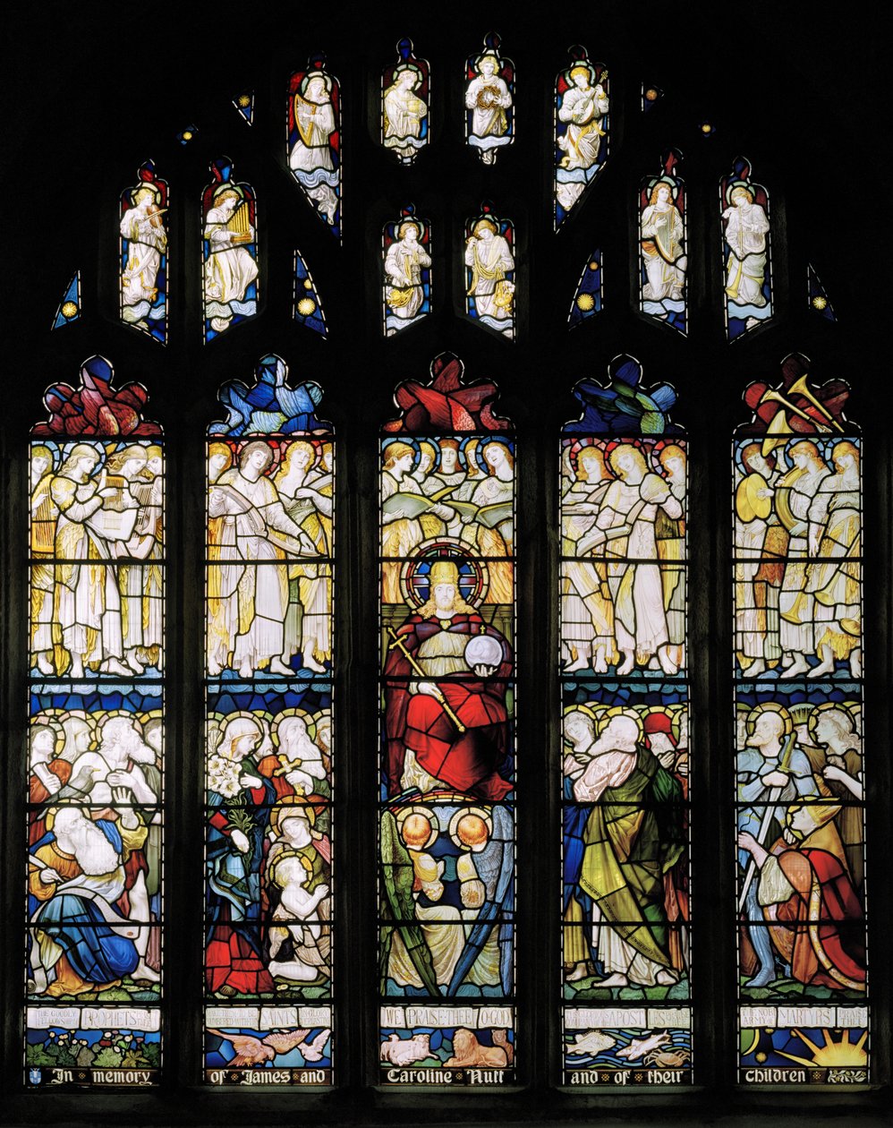 Te Deum, Fenêtre Est, vers 1888 - John William Brown