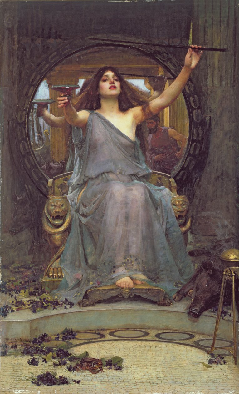 Circé Offrant la Coupe à Ulysse, 1891 - John William Waterhouse