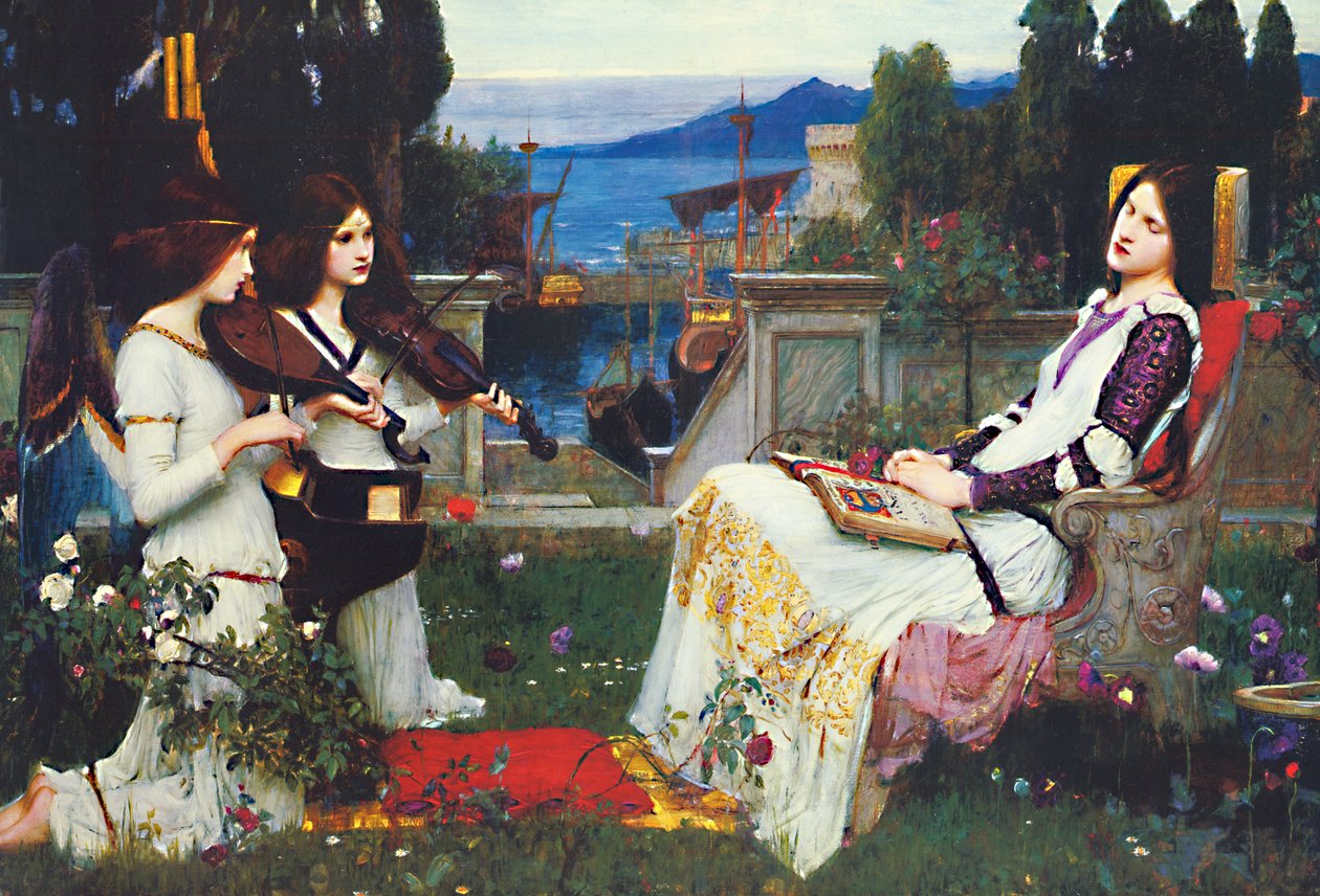 Sainte Cécile - John William Waterhouse
