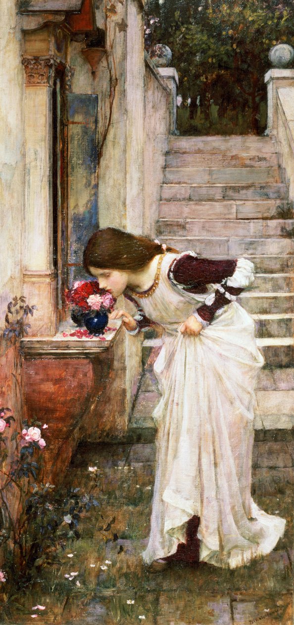 Le sanctuaire - John William Waterhouse