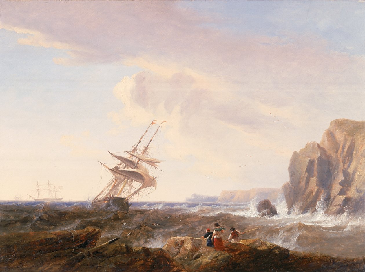 Matin après une tempête, 1844 - John Wilson Carmichael