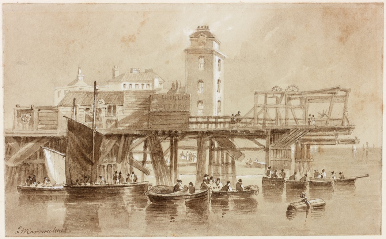 La Basse Lumière, North Shields - John Wilson Carmichael
