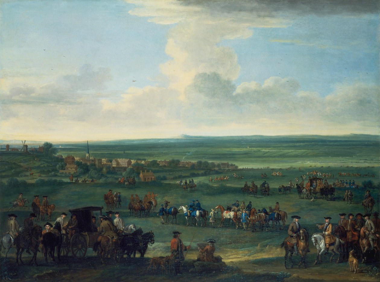George I à Newmarket, 4 ou 5 octobre 1717 - John Wootton