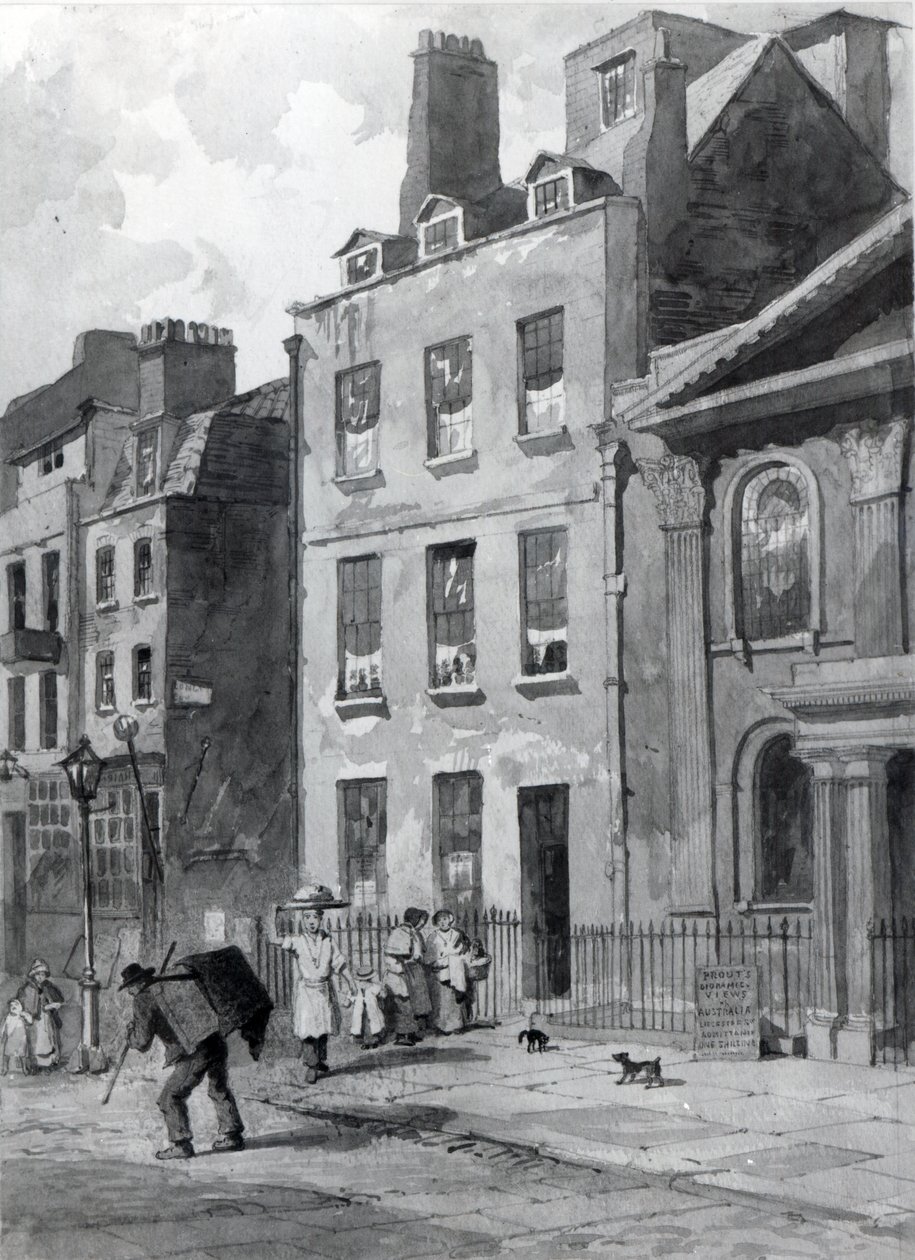 Maison de Sir Isaac Newton au 35 St Martin