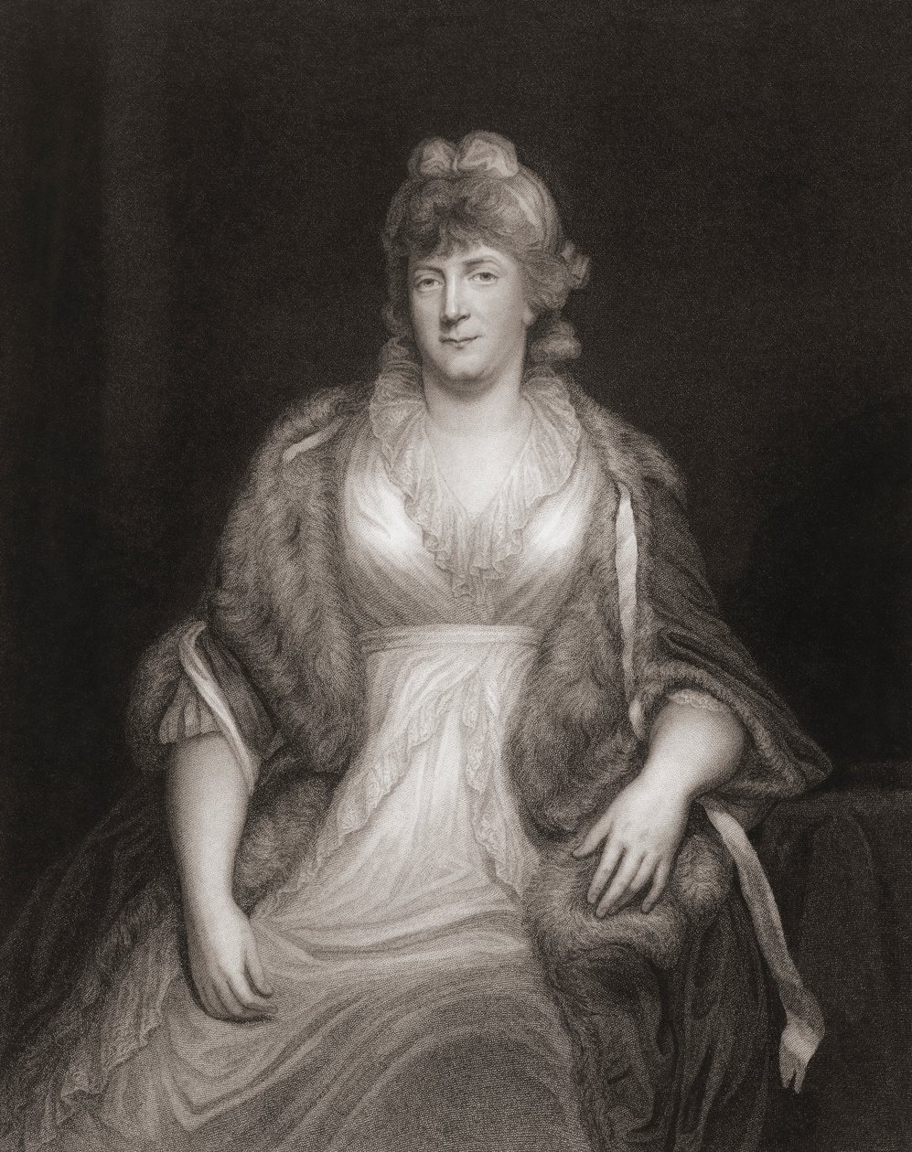 Princesse Wilhelmine de Prusse. Portrait - John (after) Hoppner