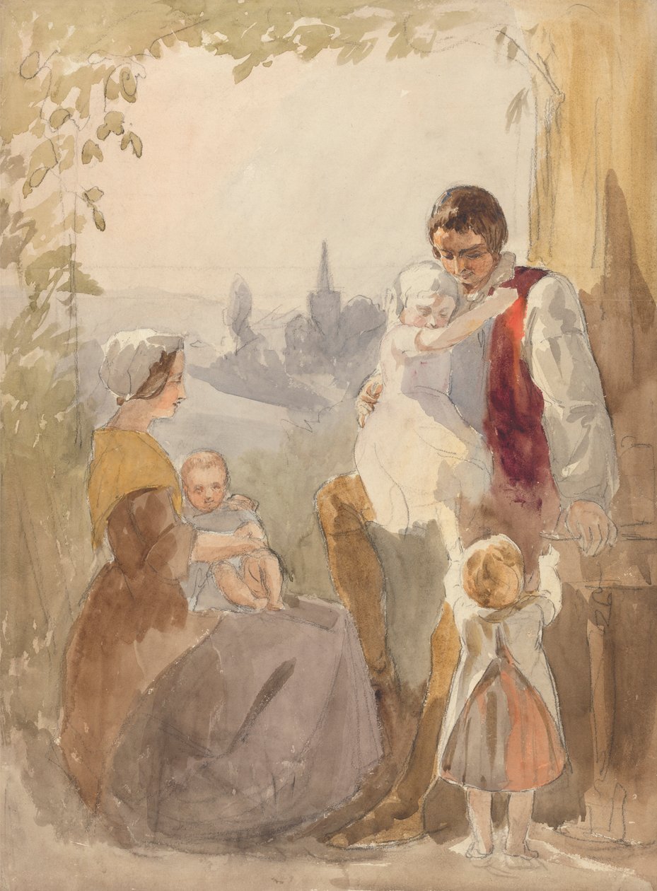 Groupe familial - John Absolon