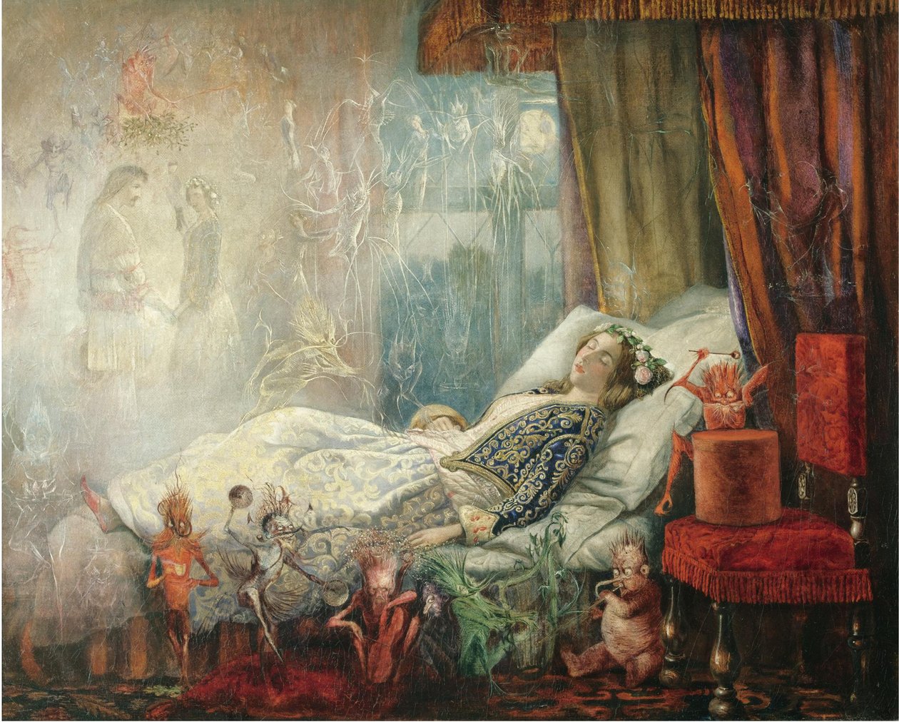 Le rêve après le bal masqué - John Anster Fitzgerald