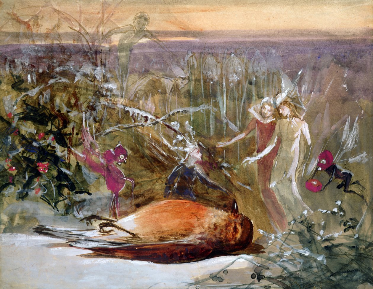Qui a tué Cock Robin - John Anster Fitzgerald