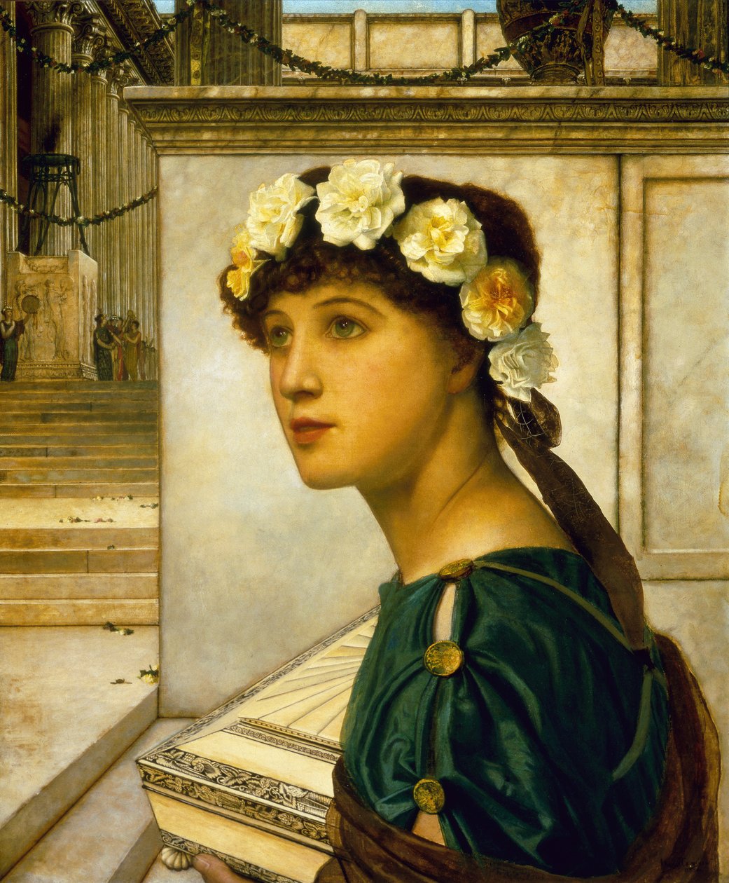 Une Vestale - John Atkinson Grimshaw