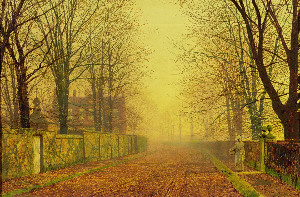 Lueur du soir, vers 1884 - John Atkinson Grimshaw