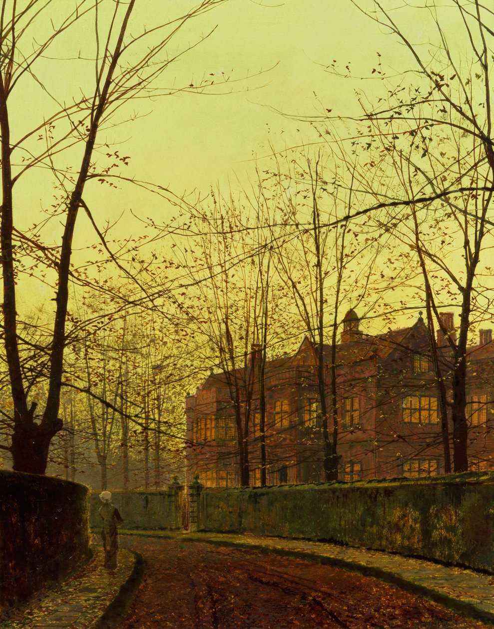 Automne doré - John Atkinson Grimshaw