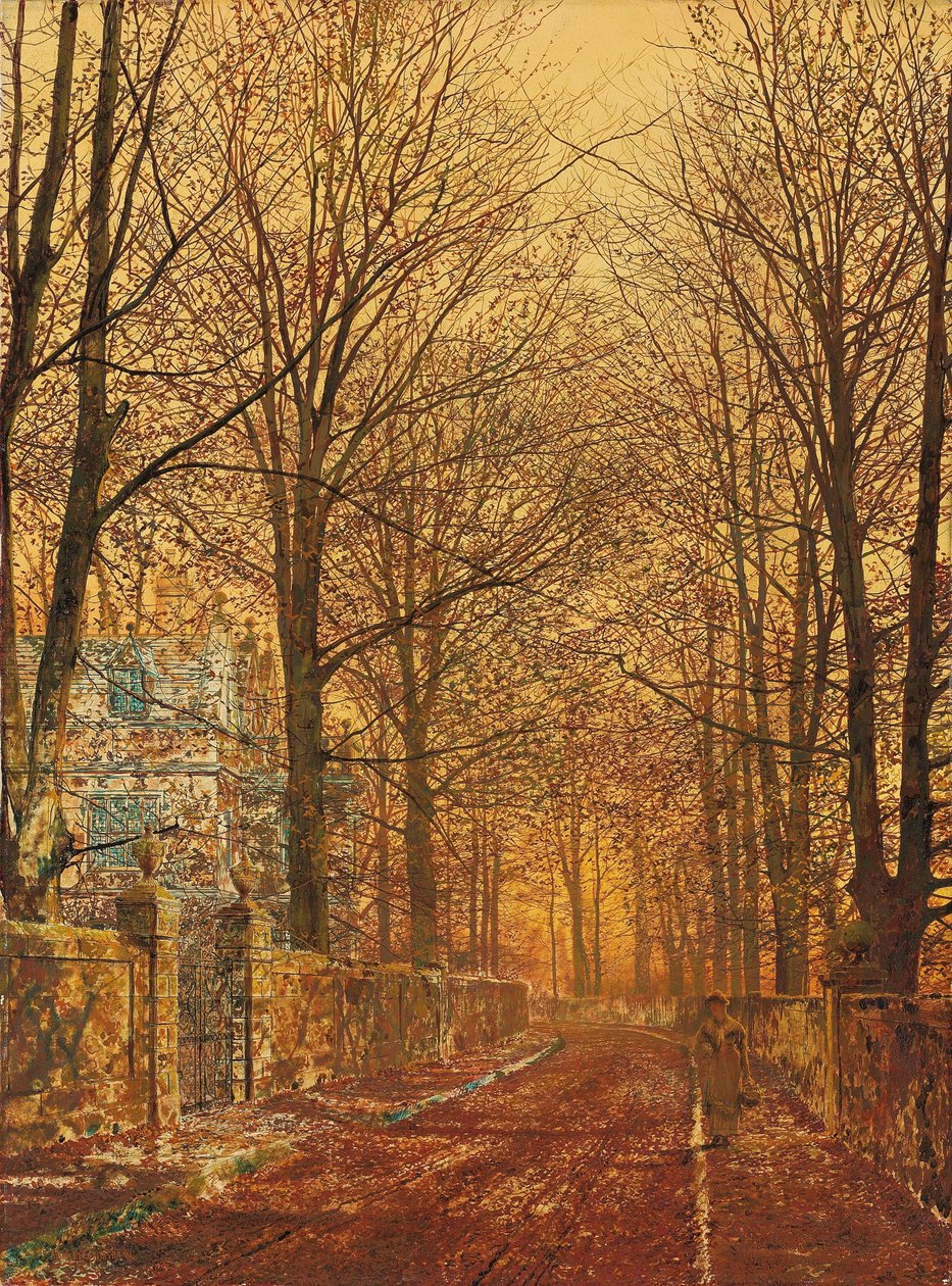 Au Bon Vieux Temps - John Atkinson Grimshaw