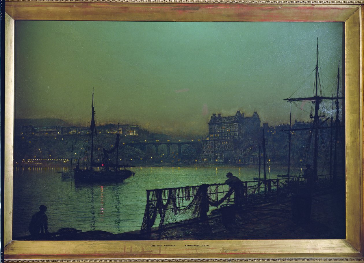 Scarborough : Lumières - John Atkinson Grimshaw