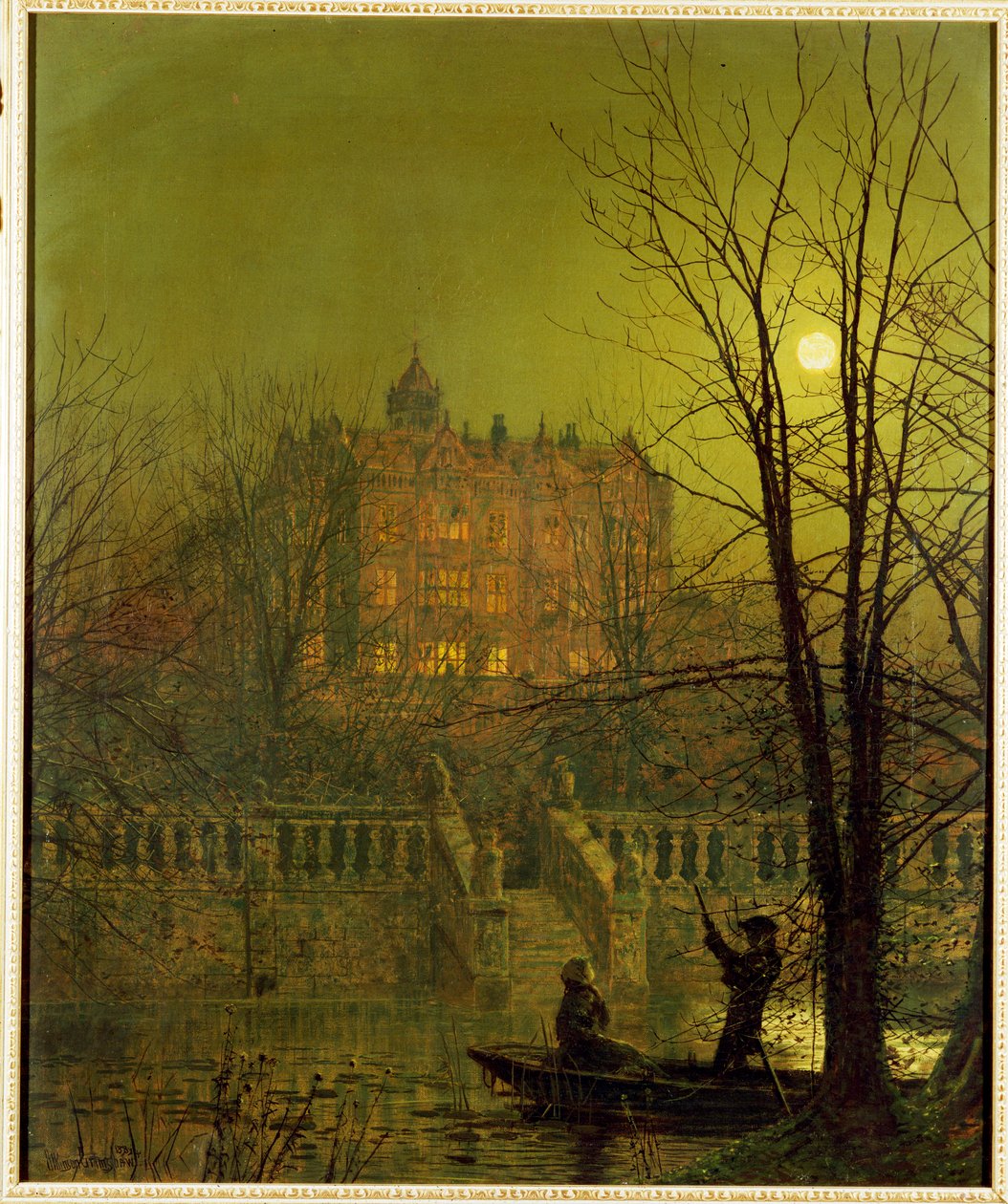 Sous les rayons de la lune, 1882 - John Atkinson Grimshaw