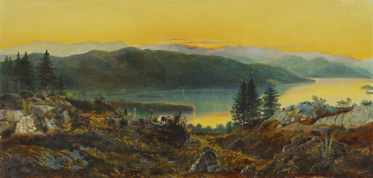 Windermere, 1863 - John Atkinson Grimshaw