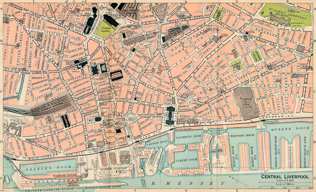 Centre de Liverpool, XXe siècle - John Bartholomew