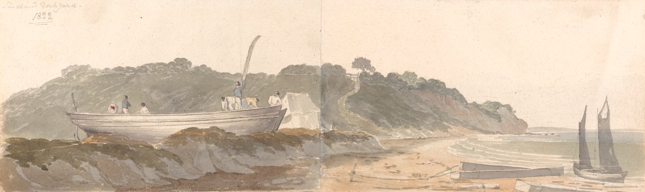 Chantier naval de Studland - John Baverstock Knight