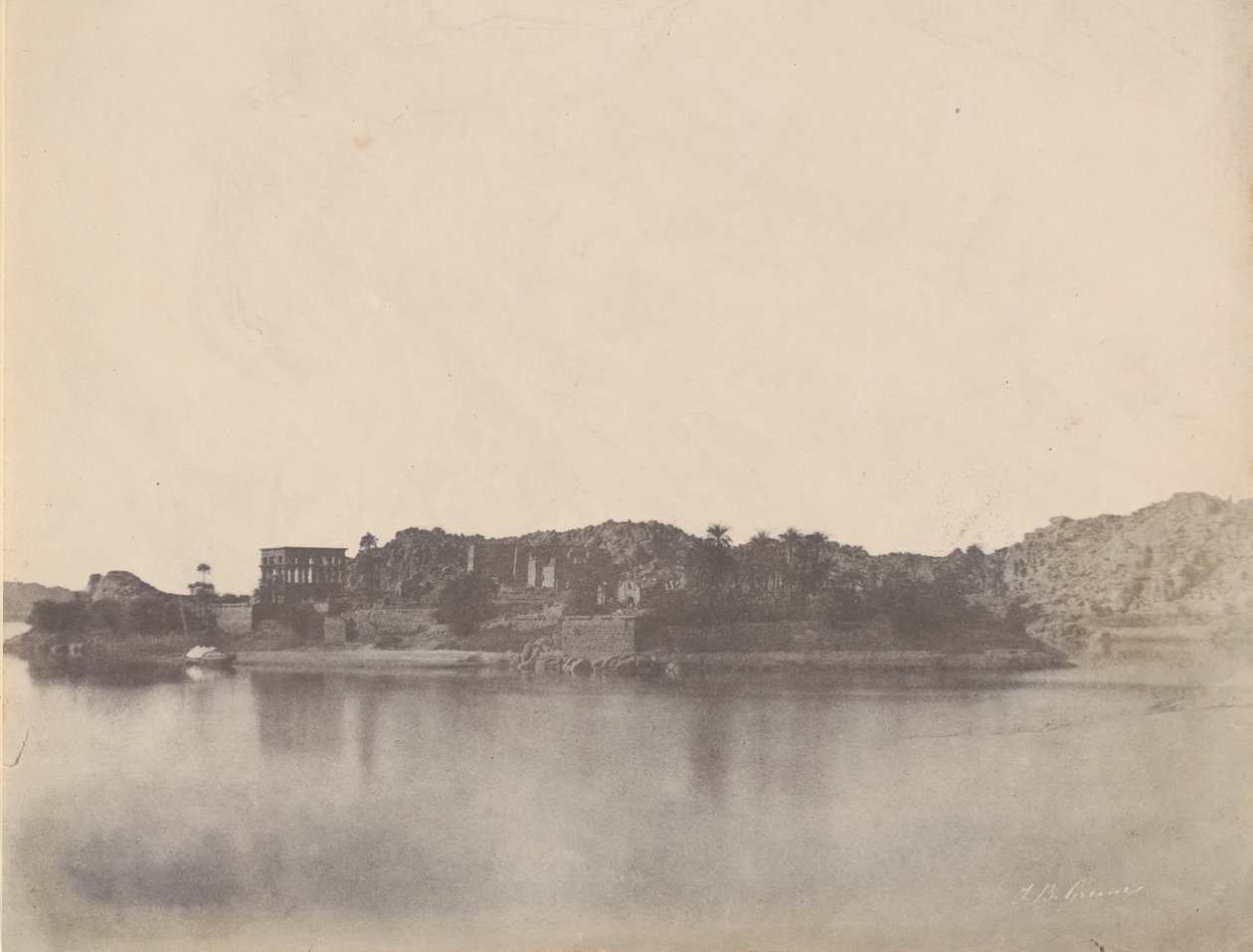 Île de Philae, 1853-54 - John Beasley Greene