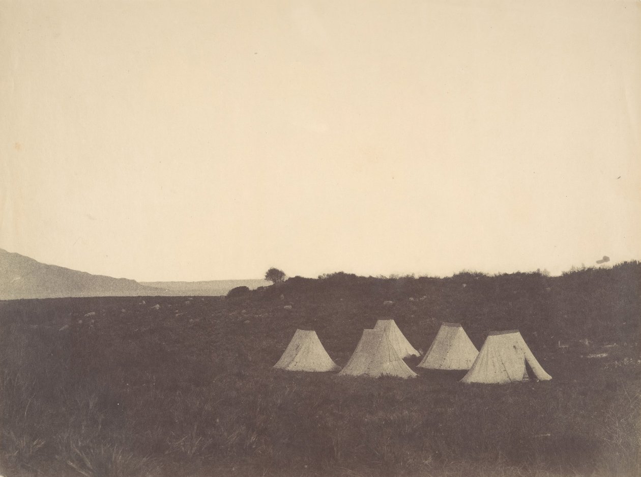 Tentes, Algérie - John Beasley Greene