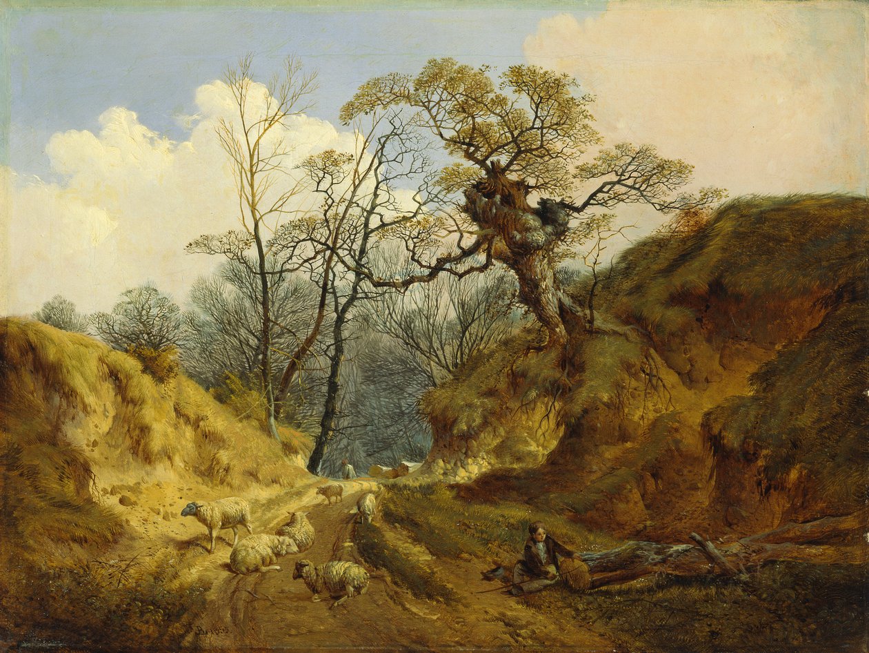 Crown Point, Whitlingham, près de Norwich - John Berney Ladbrooke