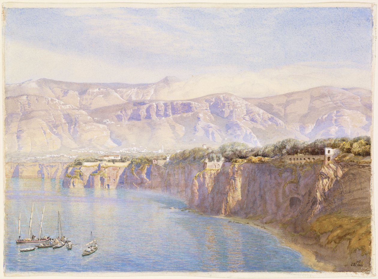 Près de Sorrento - John Brett