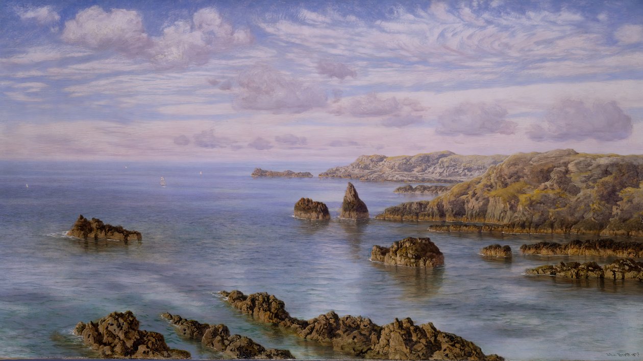 Côte sud de Guernesey - John Brett