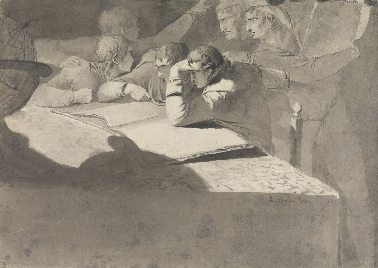 Les géographes - John Brown