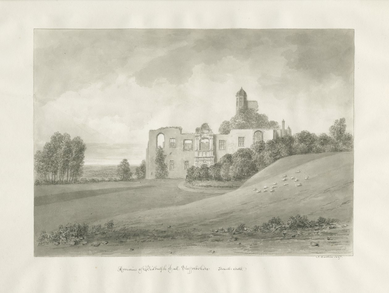 Biddulph Hall (ancien) - John Buckler