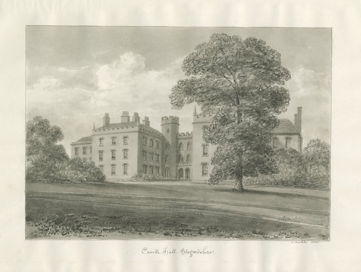 Enville Hall - John Buckler