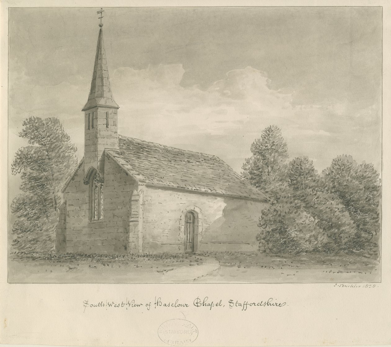 Chapelle de Haselour - John Buckler